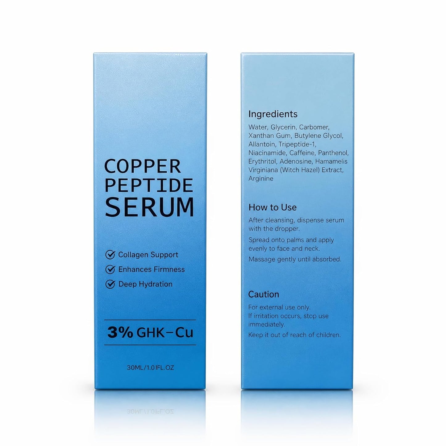 Copper Peptide Serum for Face - 3% GHK-Cu
