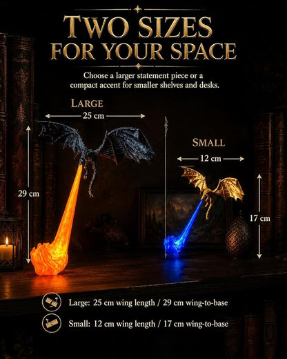 Fire Breathing Dragon Decor