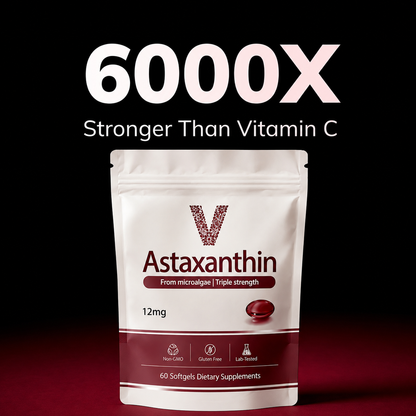 Velora Astaxanthin - Nature’s Most Powerful Antioxidant for Whole Body Support & Cellular Protection