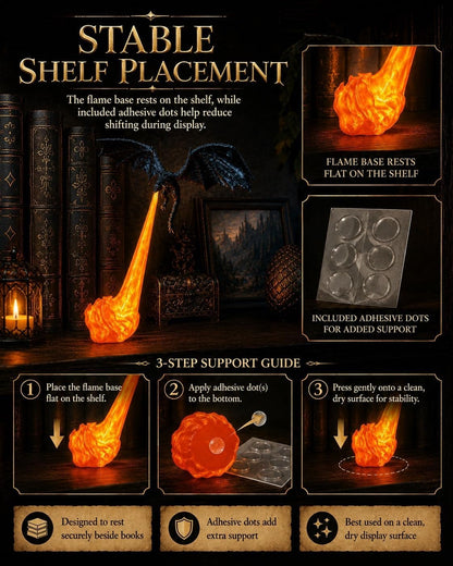 Fire Breathing Dragon Decor