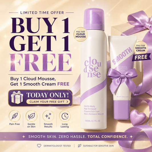 Razor-Free Cloud Hair Removal Mousse