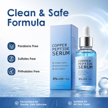 Copper Peptide Serum for Face - 3% GHK-Cu