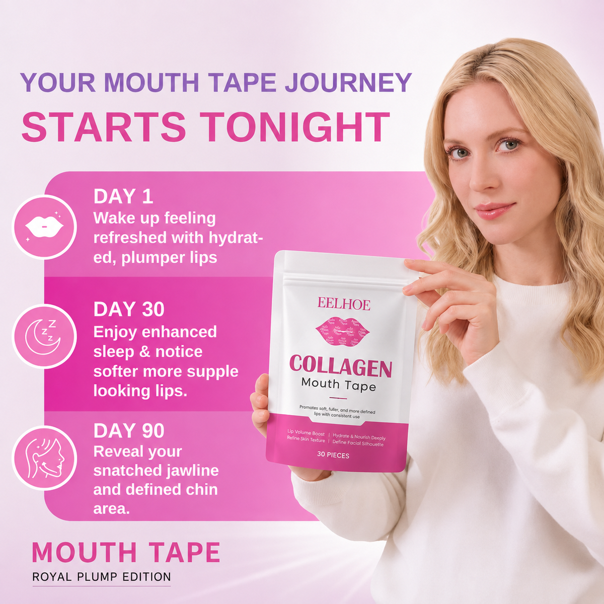 Hydrating Lip Sleep Patches