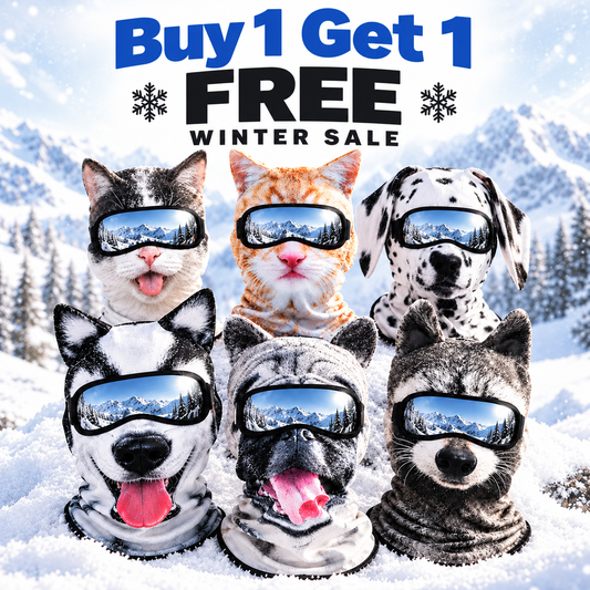 3D Animal Ski Mask
