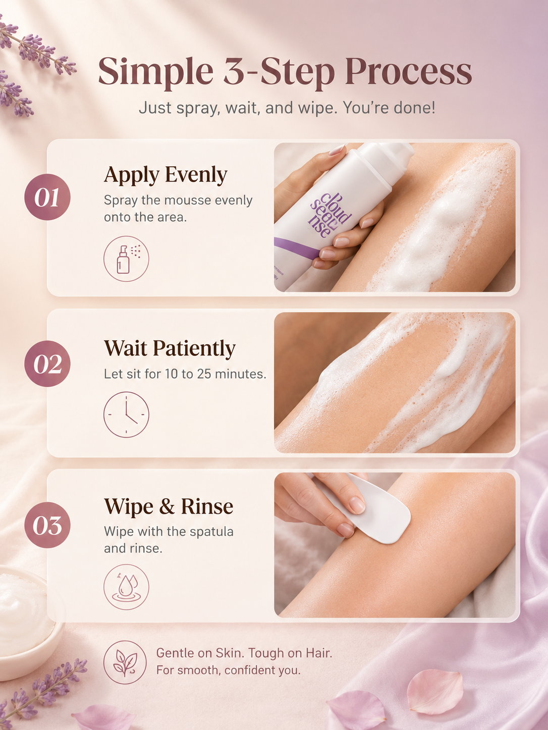 Hair Removal Kit for Sensitive Skin