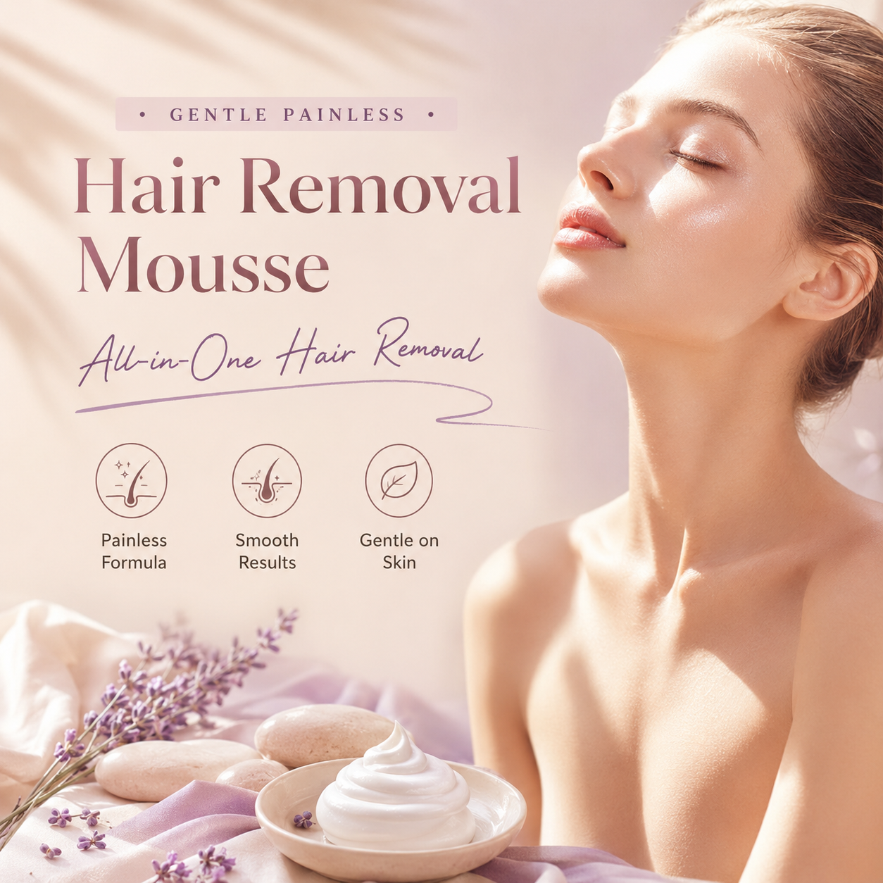 Hair Removal Kit for Sensitive Skin