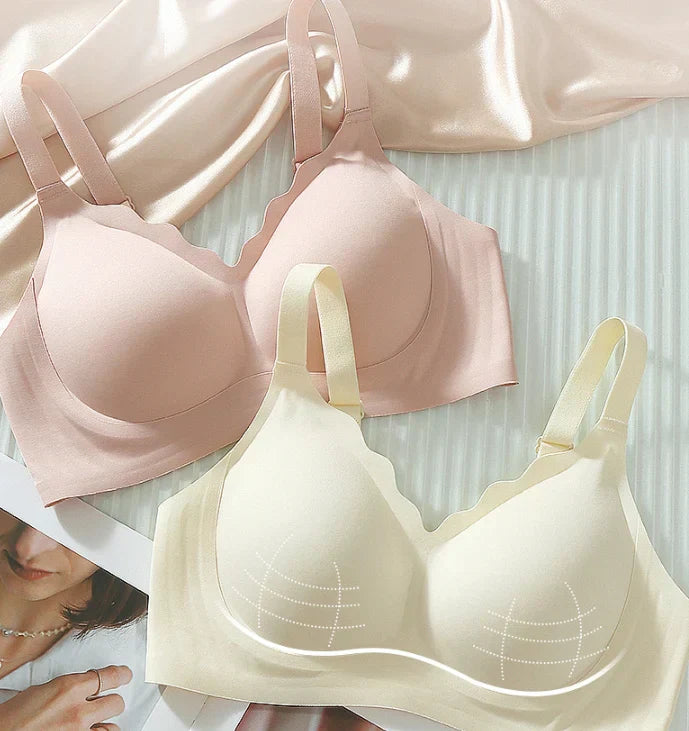Seamless Comfort Smoothing Push Up Bra