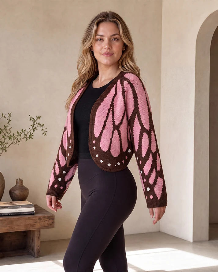 Midnight Monarch Wing Cardigan