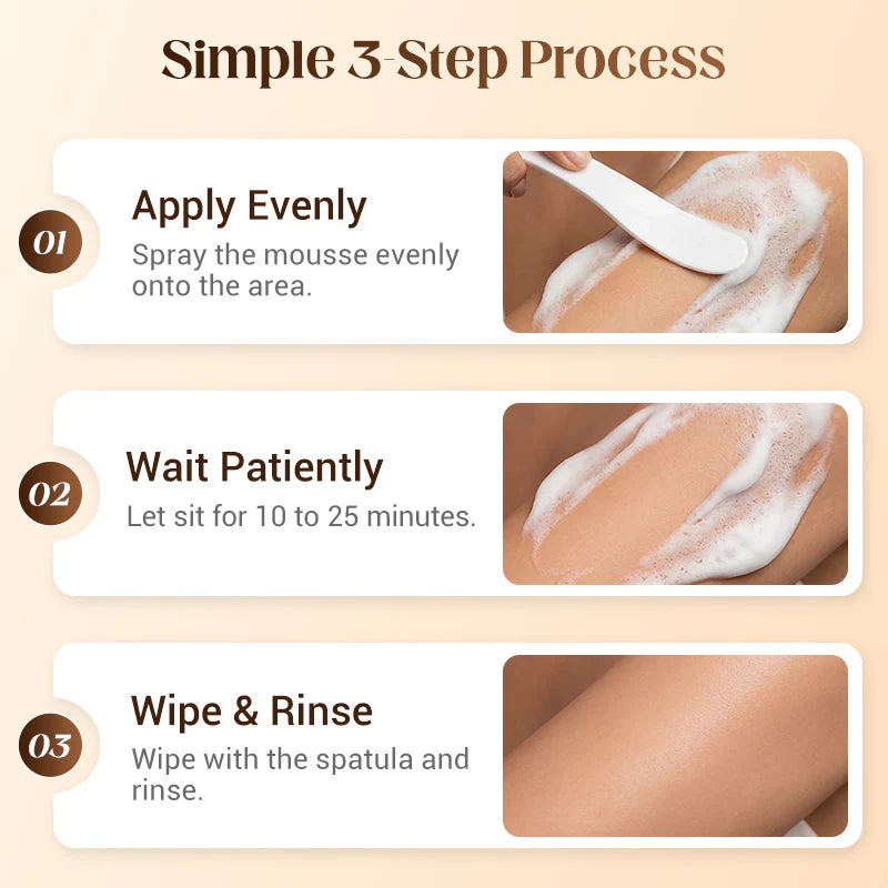 Razor-Free Cloud Hair Removal Mousse