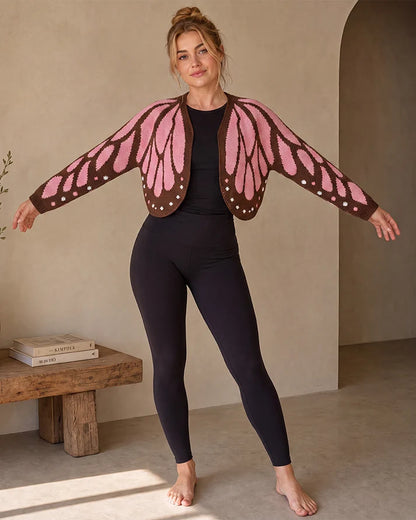 Midnight Monarch Wing Cardigan