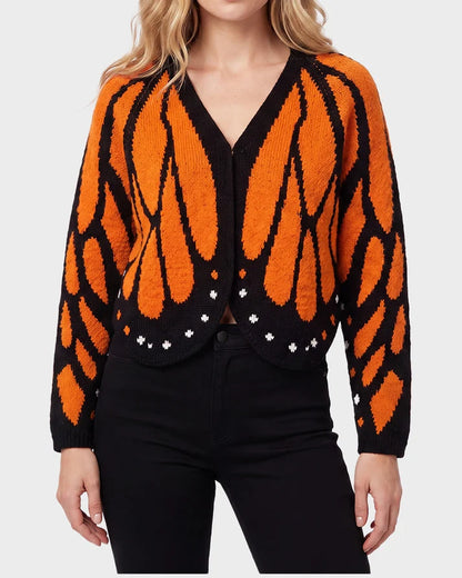 Midnight Monarch Wing Cardigan