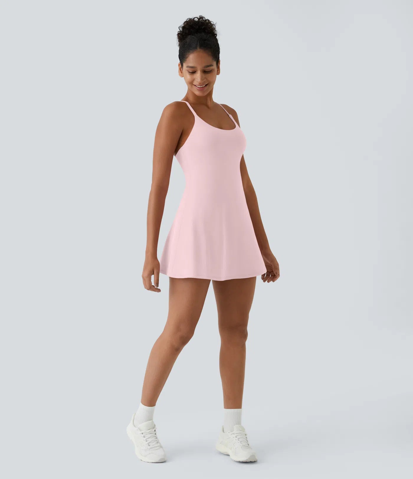 Softly Zero Plush Backless Active Dress-Easy Peezy Edition