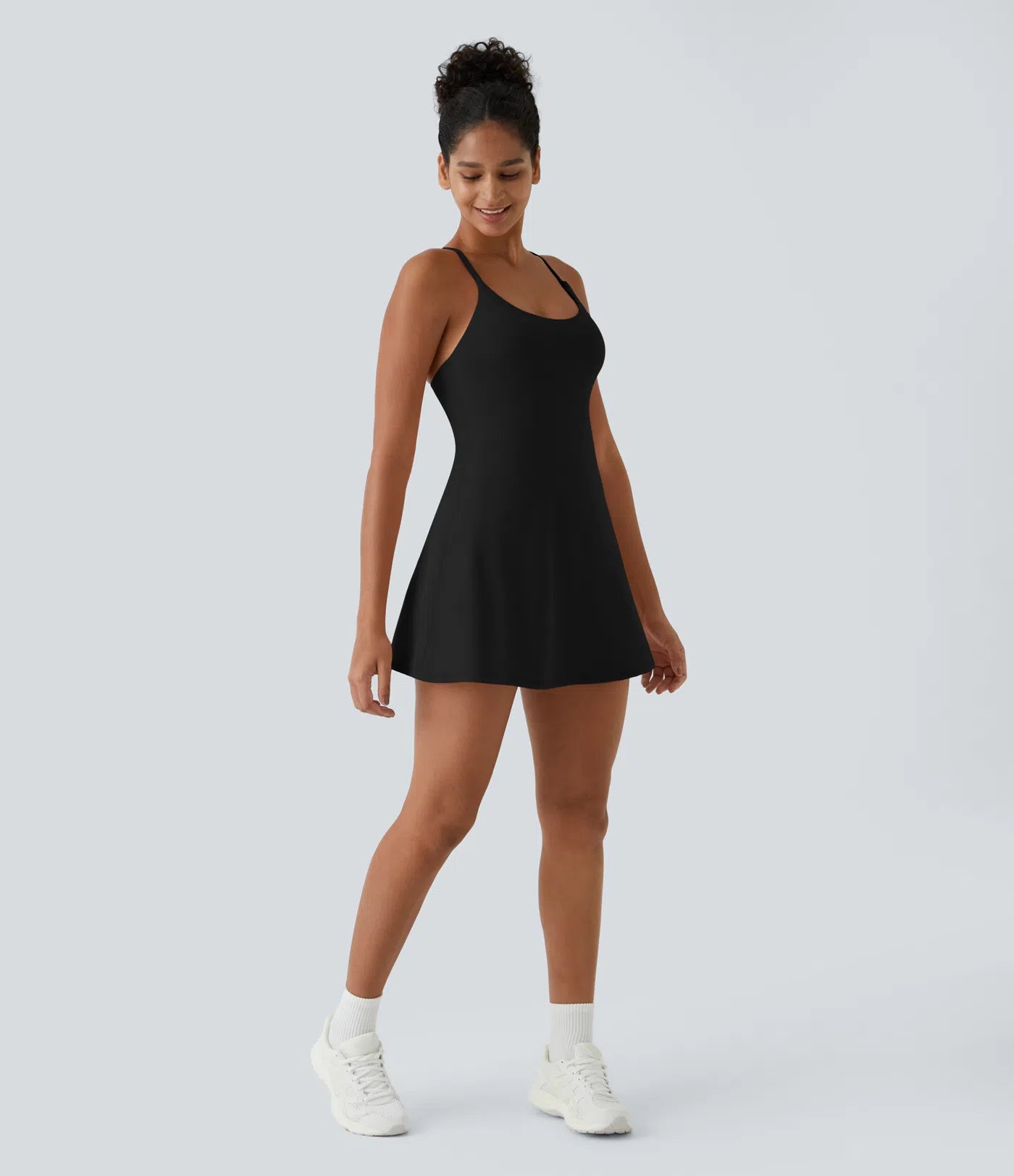 Softly Zero Plush Backless Active Dress-Easy Peezy Edition
