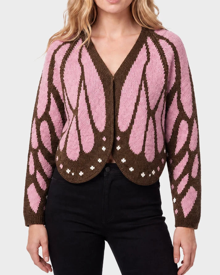 Midnight Monarch Wing Cardigan