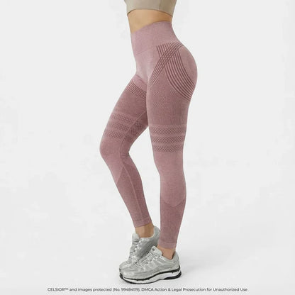 High Waisted And Hip Lifting Yoga Elastic Quick Drying Tight Pants