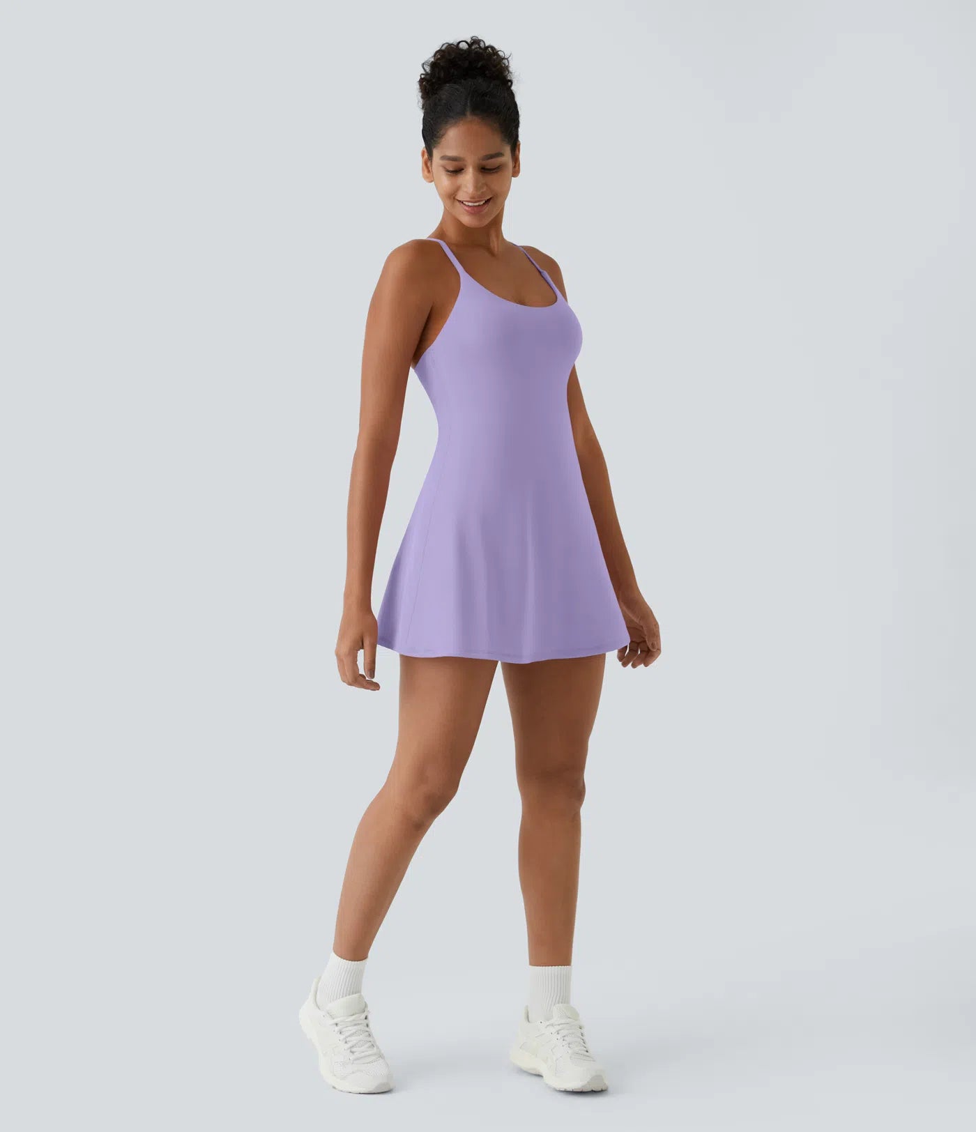 Softly Zero Plush Backless Active Dress-Easy Peezy Edition