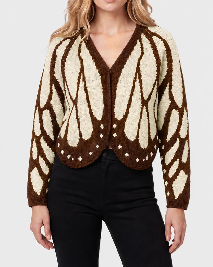 Midnight Monarch Wing Cardigan