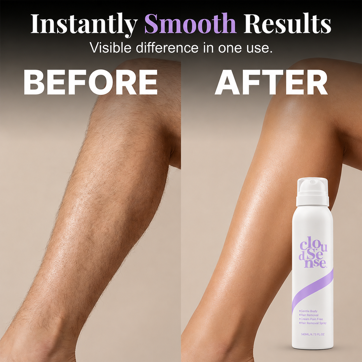 Hair Removal Kit for Sensitive Skin