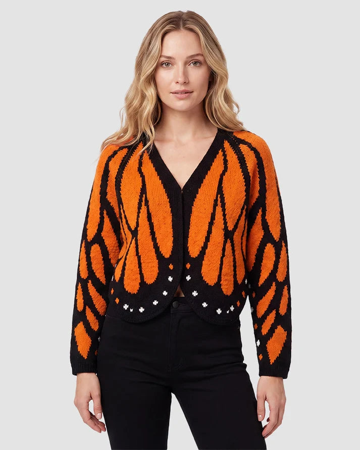 Midnight Monarch Wing Cardigan