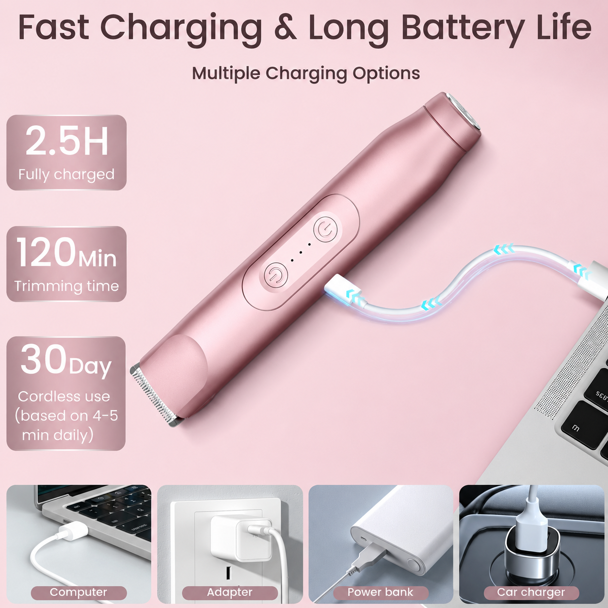 2-in-1 Bikini Trimmer & Shaver